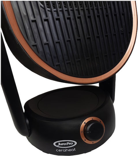 Juro-Pro Ceramic Fan Heater Room Floor Black 2000W