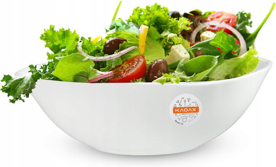 Kadax Salatschüssel Glas Weiß 1Stück