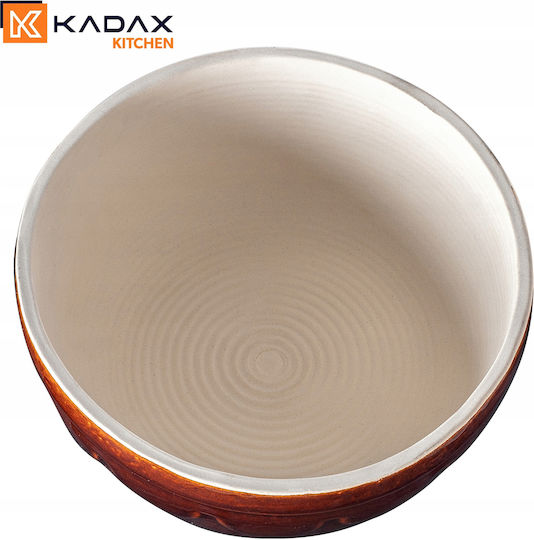 Kadax Салатна купа Керамично Кафяв 1бр