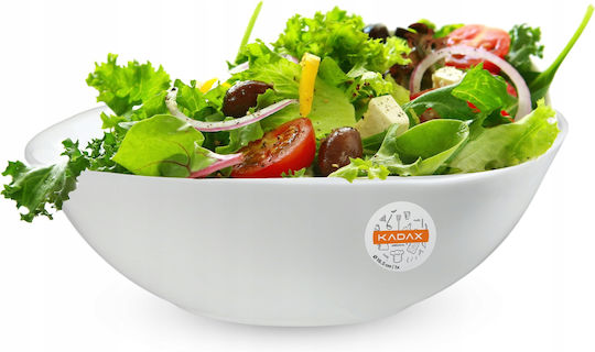Kadax Salatschüssel Glas Weiß 1Stück