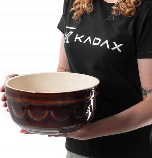 Kadax Салатна купа Керамично Кафяв 1бр