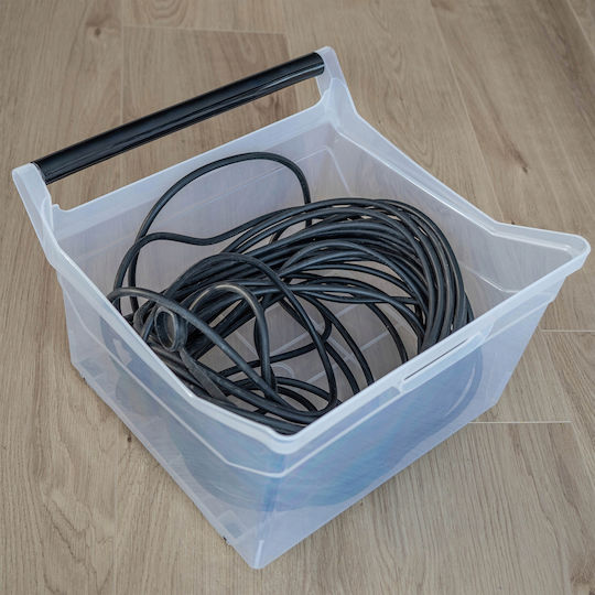 Kadax Kunststoff Aufbewahrungsbox mit Deckel Gray 29Es 1Stück