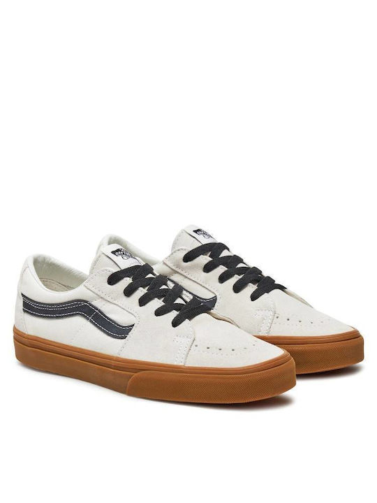 Vans Sk8-low Bărbați Sneakers White / Gum