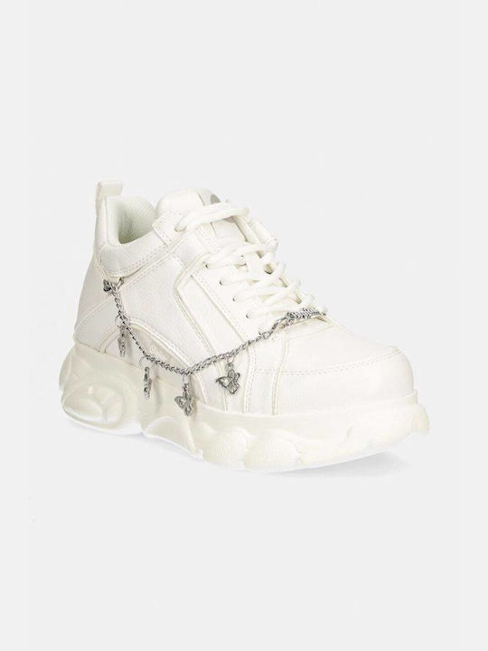 Buffalo Cld Corin Chain Γυναικεία Sneakers White / Silver