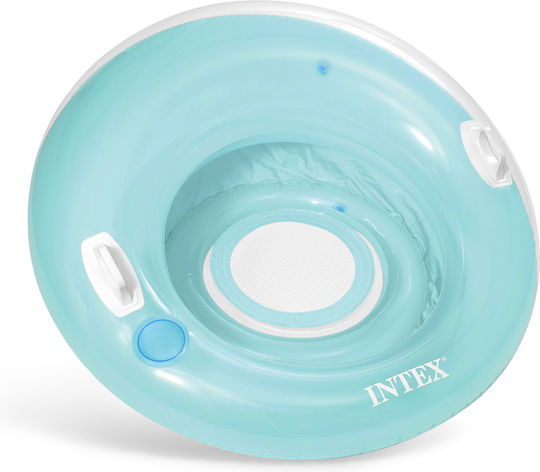 Intex Sit'n Lounge Φουσκωτή Σαμπρέλα Θαλάσσης με Χειρολαβές (Διάφορα Χρώματα) 119x119cm