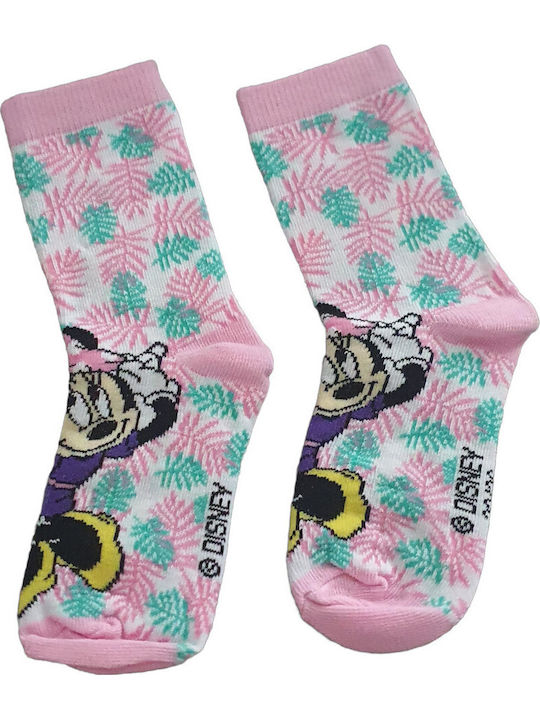 Disney Παιδικές Κάλτσες Minnie Pink Disney Παιδικές Κάλτσες Minnie Pink