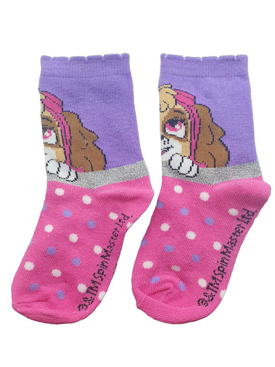 Paw Patrol Kids' Socks Pink