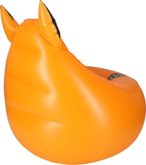 ikonka Aufblasbarer Sessel Orange 72x64cm