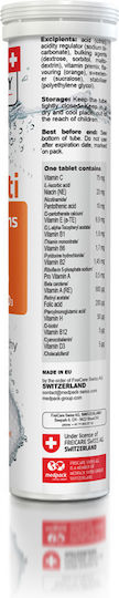 Swiss Energy Multi Vitamins + Biotin Πολυβιταμίνη για Ενέργεια 1000mg 20 αναβράζοντα δισκία