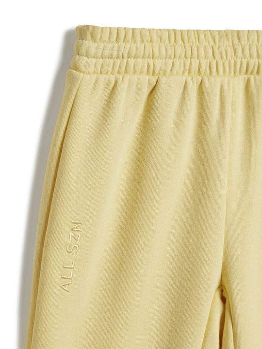 adidas Kids Sweatpants Set Yellow