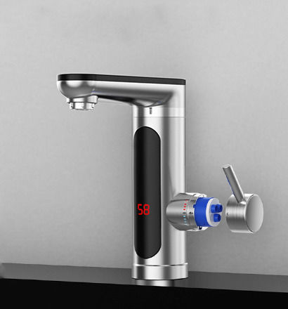 Top Wall Mounted Electric Single-Phase Instant Heater Tap for Bathroom 3kW