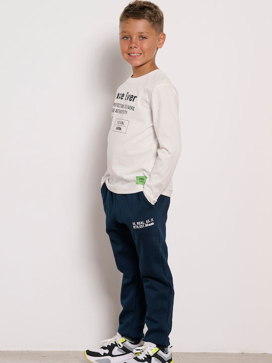Kids' Shirt Long Sleeve Ecru