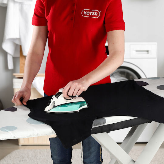 Curver Lotus Ironing Board for Steam Iron Foldable 143x40x94cm