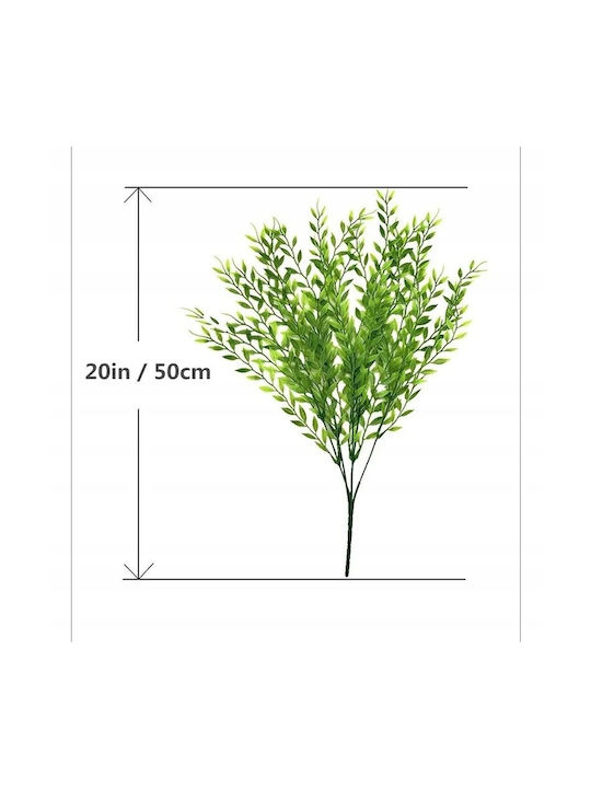 Künstlicher dekorativer Zweig Weide Grün 50cm