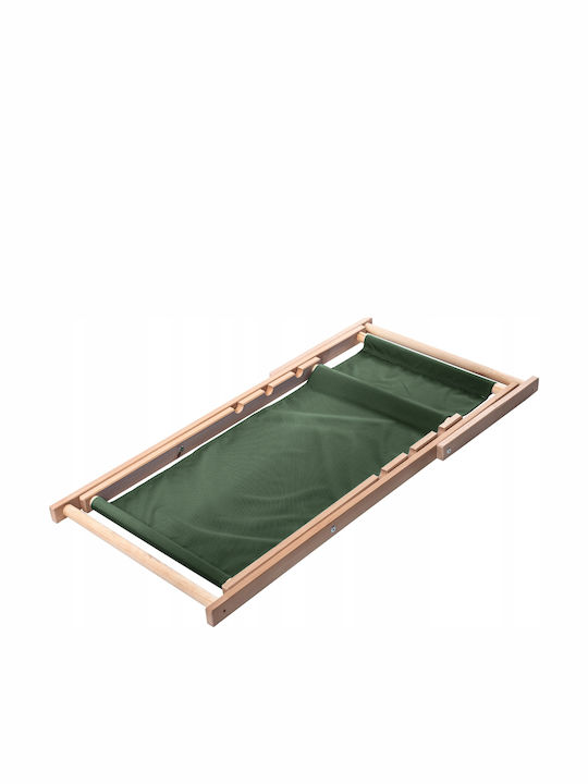 Kadax Holz Garten Strand Klappdeckstuhl Grün 2 Stühle Polnischer Hersteller