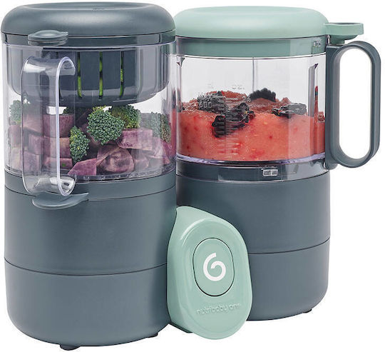 Babymoov Nutribaby Food Steamer with Blender with 3 Steaming Decks 0.3lt