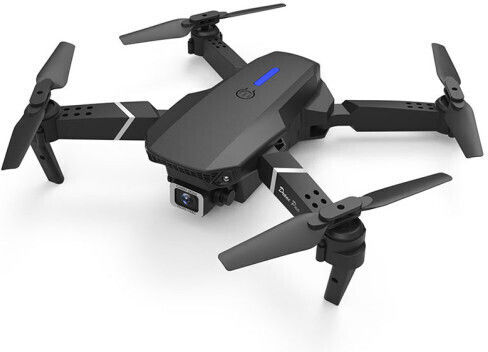 E88 Pro Drone Mini 2.4 GHz με 4K Κάμερα Black