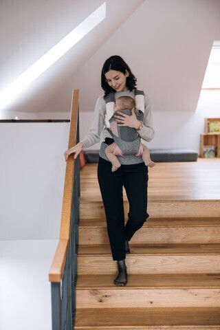FreeOn Standard Baby Carrier Sling Easy Move Pink With Maximum Child Weight 15kg