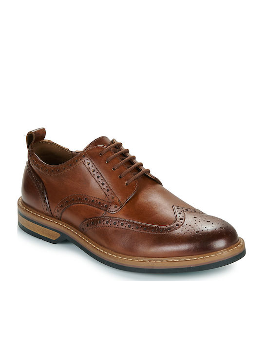 Aldwin Limit Men's Leather Oxfords Brown