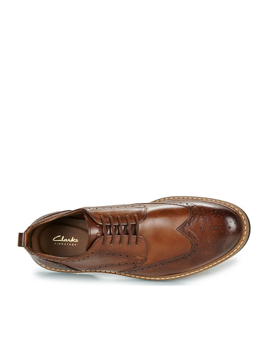 Aldwin Limit Men's Leather Oxfords Brown