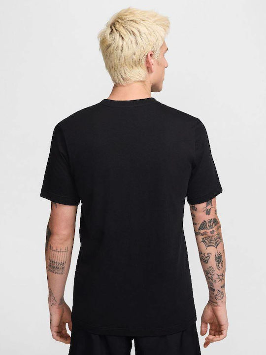 Nike T-shirt Black / Gold