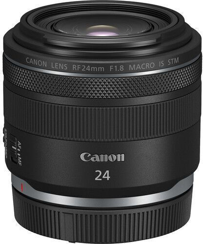 Canon Full Frame Φωτογραφικός Φακός RF 24mm F/1.8 IS Macro STM Macro για Canon RF Mount Μαύρος