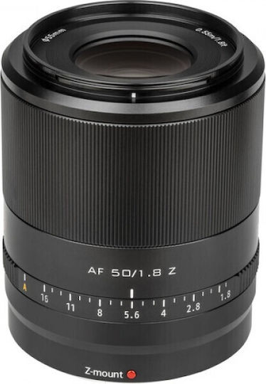 Viltrox Voller Rahmen Kameraobjektiv AF 50mm f/1.8 Festbrennweite für Nikon Z Mount Black