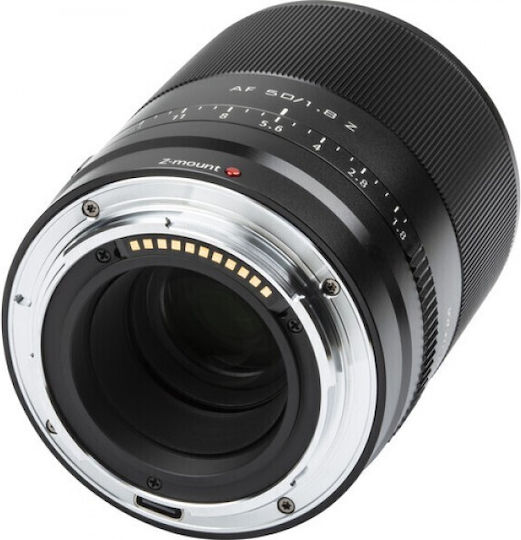 Viltrox Voller Rahmen Kameraobjektiv AF 50mm f/1.8 Festbrennweite für Nikon Z Mount Black
