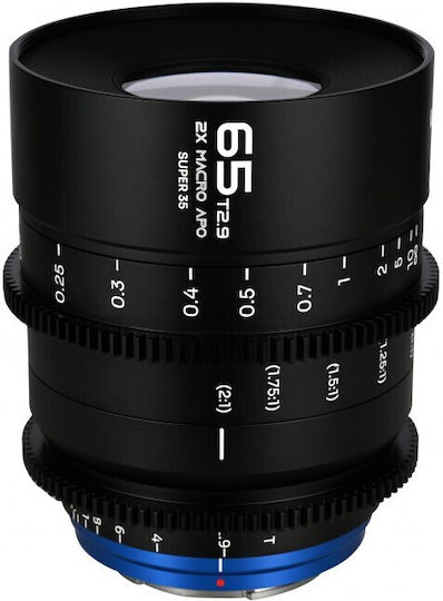 Laowa Full Frame Camera Lens 65mm T2.9 2x Macro APO Super35 Cine Macro for Sony E Mount Black