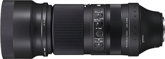 Sigma Full Frame Camera Lens 100-400mm f/5-6.3 DG DN OS Tele Zoom for Fujifilm X Mount Black