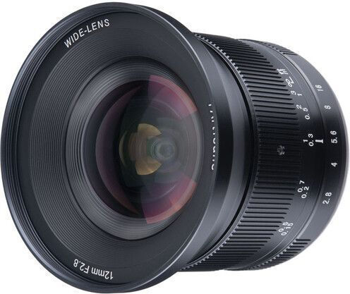 7artisans Crop Kameraobjektiv 12mm f/2.8 Photoelectric Weitwinkel für Micro Four Thirds (MFT) Mount