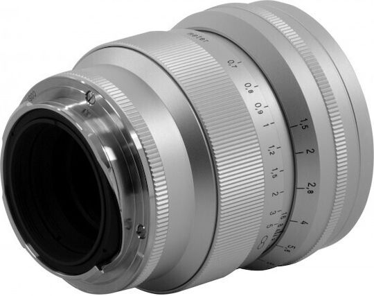 Voigtlander Φωτογραφικός Φακός Nokton 75mm f/1.5 Aspherical Σταθερός για Leica M Mount Ασημί