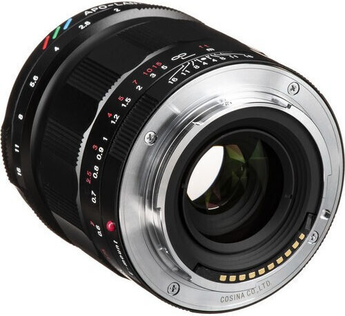 Voigtlander Full Frame Camera Lens APO-LANTHAR 50mm f/2 Aspherical Fixed for Sony E Mount Black