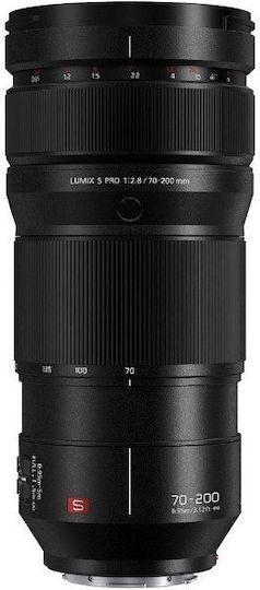 Panasonic Cadru complet Obiectiv Foto Lumix S PRO 70-200mm F/2.8 O.I.S. Tele Zoom / Teleobiectiv pentru Montura Leica L Black