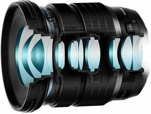 Olympus Full Frame Φωτογραφικός Φακός M.Zuiko ED 8-25mm f/4 Pro Ultra-Wide Zoom / Macro για Micro Four Thirds (MFT) Mount Μαύρος