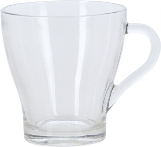 Set de pahare Cafea / Cafea grecească Freddo din Sticlă 300ml 4buc