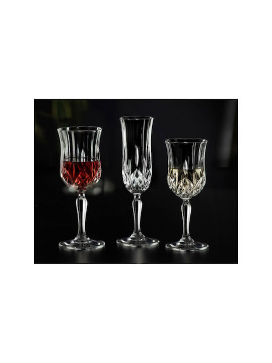 RCR Opera Set of Glasses Champagne made of Crystal Stemmed 130ml 6pcs