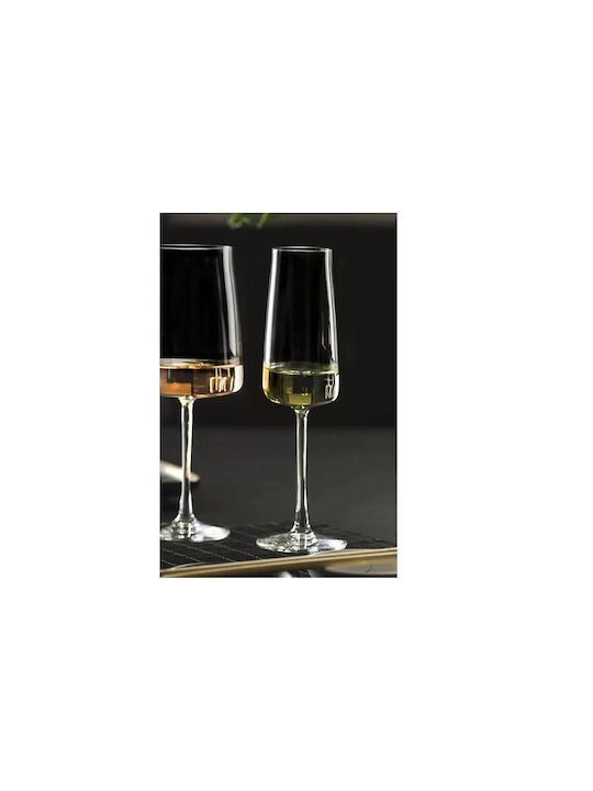 RCR Essential Glas Champagner aus Kristall Kelch 300ml