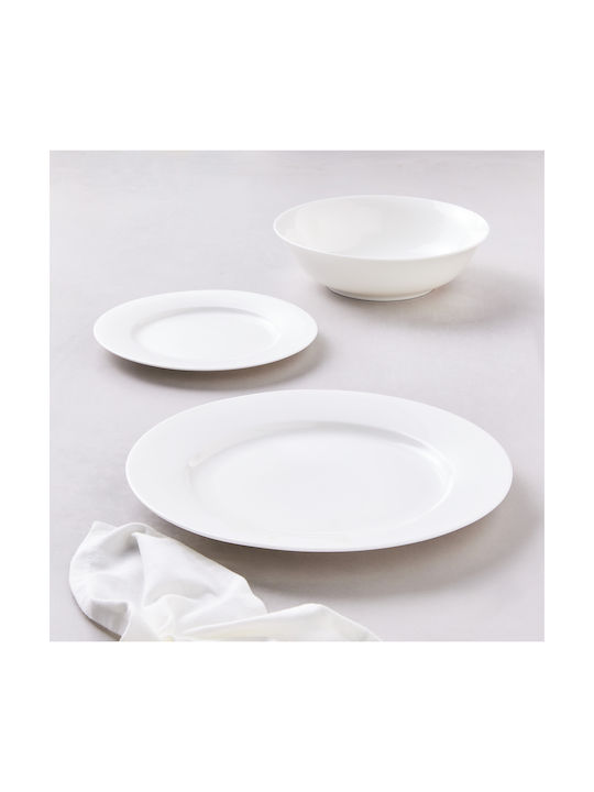 Maxwell & Williams Plate Desert made of Porcelain White with Diameter 19cm