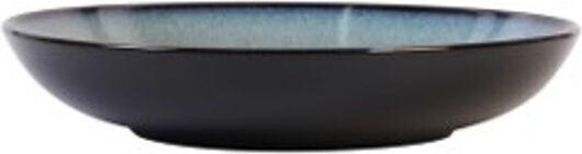 Cryspo Trio Plate Soup Ceramic Blue with Diameter 23cm