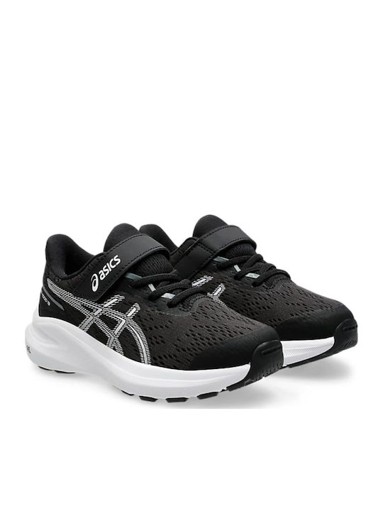 GT-1000 13 PS Kids Sports Shoes Running with Hoop & Loop Closure Black