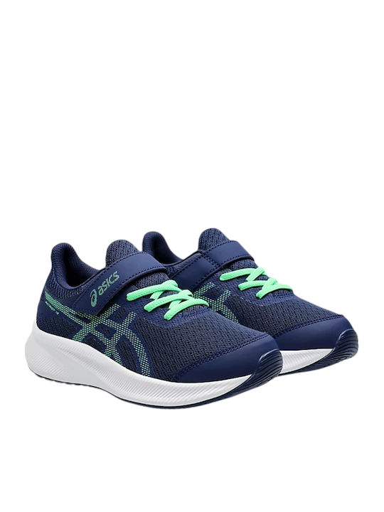 Patriot 13 PS Kids Sports Shoes Running with Hoop & Loop Closure Blue