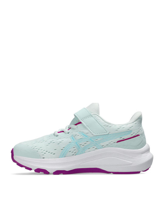GT-1000 13 PS Kids Sports Shoes Running with Hoop & Loop Closure Light Blue