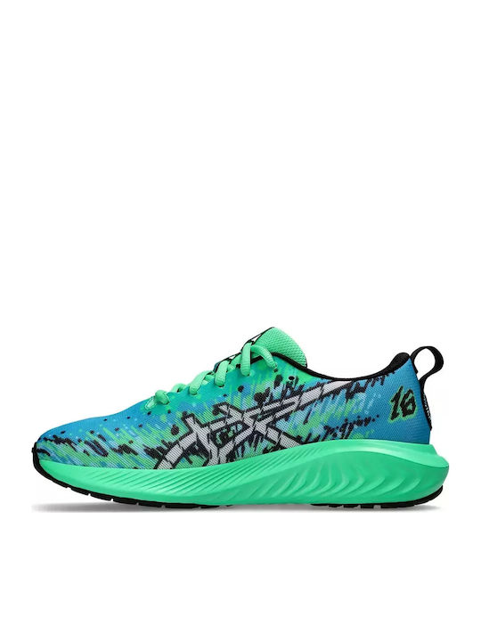 Gs Gel Noosa Tri 16 Kids Sports Shoes Running with Laces Green