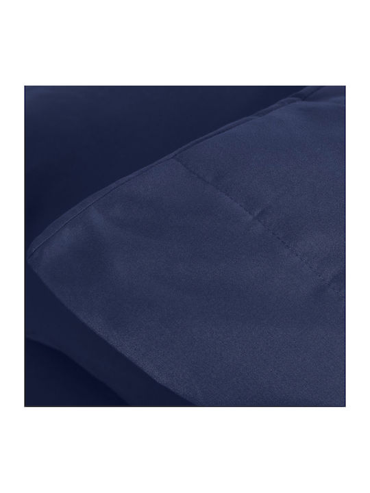 Cannon Сет Чаршафи с Ластик 160x200+35см. Stonewashed Navy Peony 4бр
