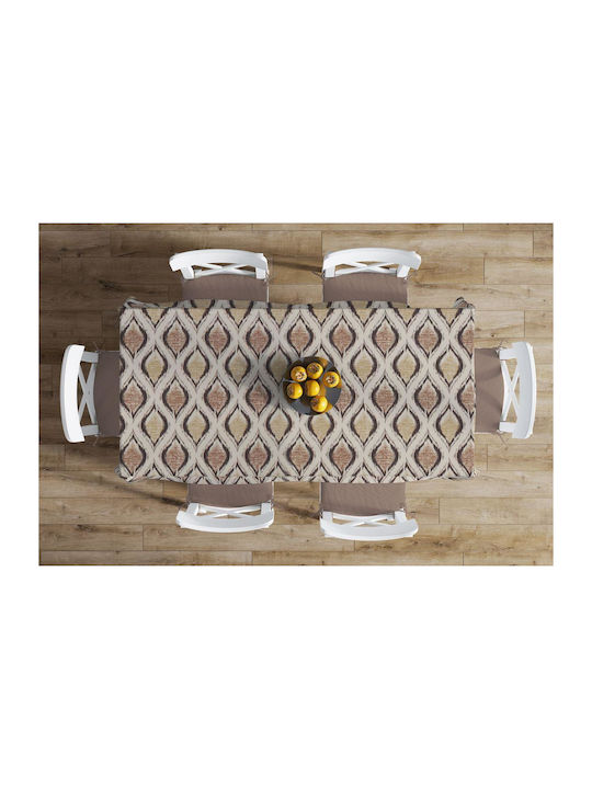 Dimcol Tablecloth Stain Resistant Cyclops 460 Beige 140x180cm
