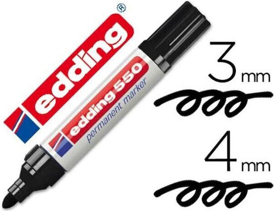 Edding 550 Permanent Marker Black