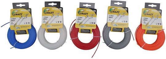 Uncle George 02.01.02-0006-2.4mm Μεσινέζα Στρογγυλή Μήκους 15m και Πάχους 2.4mm