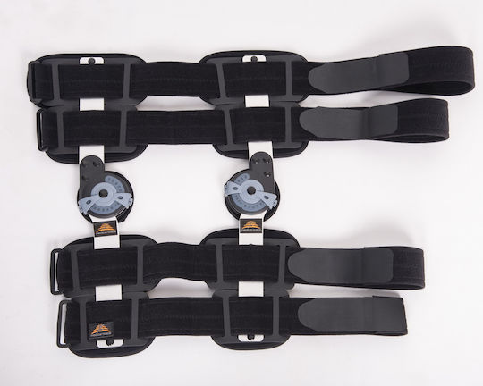 Medical Brace Premium Long MB.9005 Long Νάρθηκας Μηροκνημικός σε Μαύρο Χρώμα