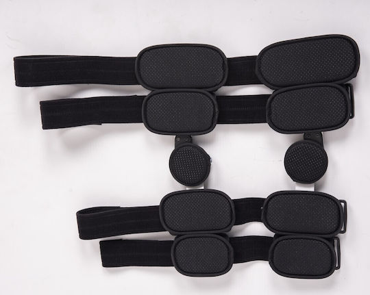 Medical Brace Premium Long MB.9005 Long Νάρθηκας Μηροκνημικός σε Μαύρο Χρώμα
